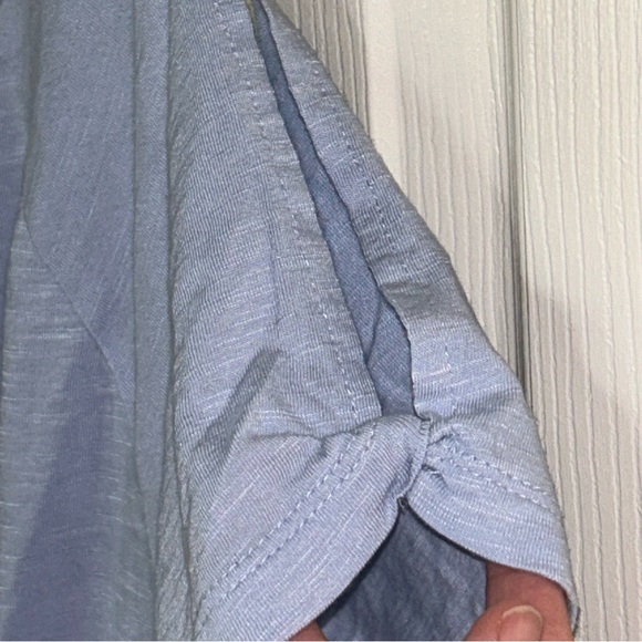 Sanctuary Light Blue Tie Detail Tee - Picture 4 of 6